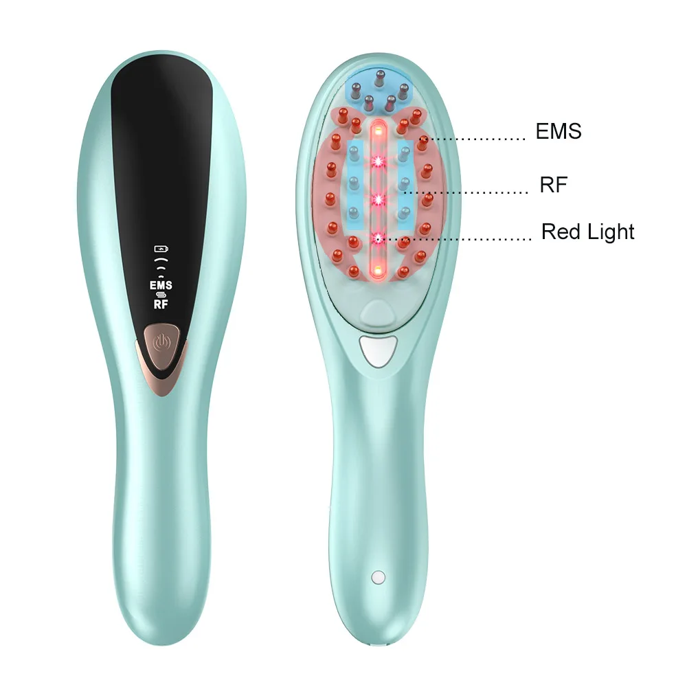 Electric Scalp Massager Comb Updated Design, Hair Growth Application Machine, Hair Brush Comb For Massage And Relaxation Electric Scalp Massager Comb Updated Design, Hair Growth Application Machine, Hair Brush Comb For Massage And Relaxation