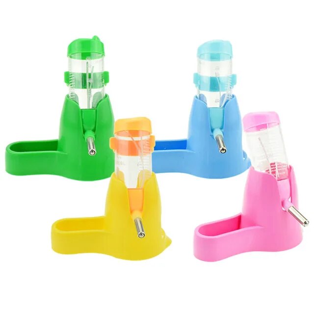 Small Animal Water Bottle: Automatic Feeding & Food Container 125ml 3