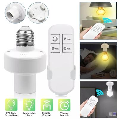 Light Socket Wireless Remote Control E26 E27 Screw Lamp Bulb Holder Base Adapter Light Socket Wireless Remote Control E26 E27 Screw Lamp Bulb Holder Base Adapter