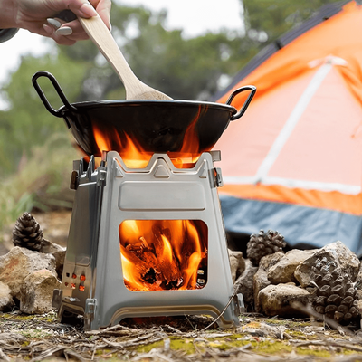Collapsible Stainless Steel Camping Stove Collapsible Stainless Steel Camping Stove