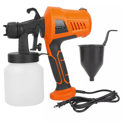 Electric Paint Sprayer, Handheld HVLP Spray Gun For Home DIY Projects orange