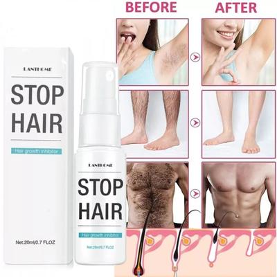 Natural Permanent Hair Removal Spray Painless Stop Hair Growth Inhibitor Remover Natural Permanent Hair Removal Spray Painless Stop Hair Growth Inhibitor Remover