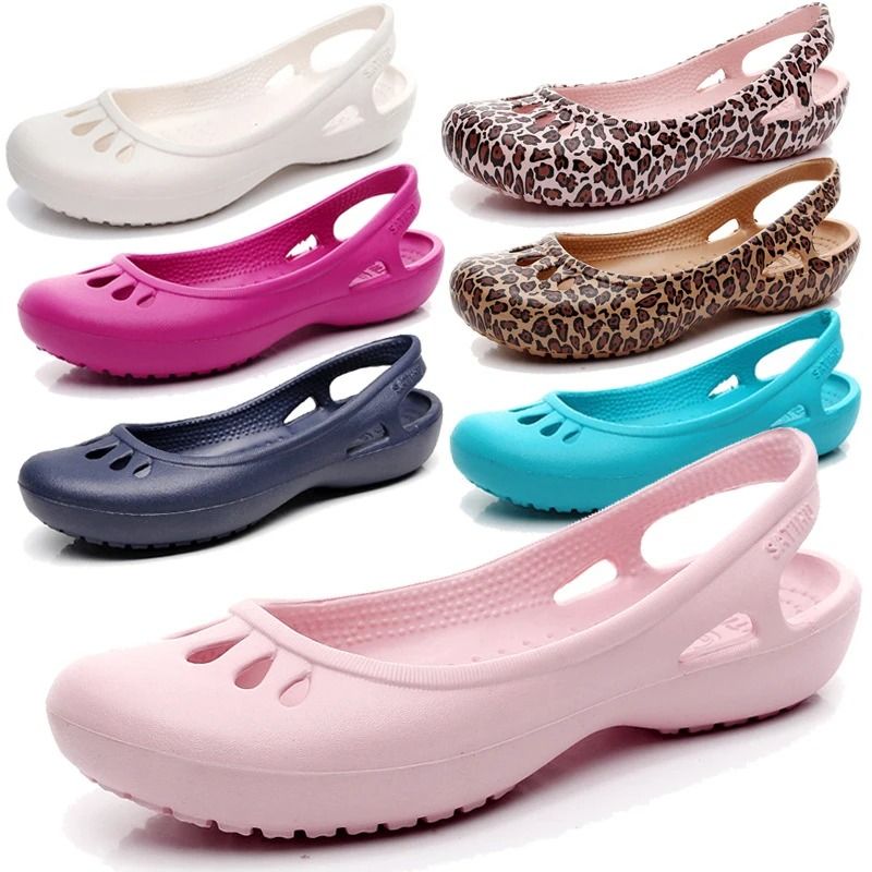 Womens Lightweight Anti Slip Summer Clogs With Breathable Hole Design For Outdoor And Beach Use light Pink 7