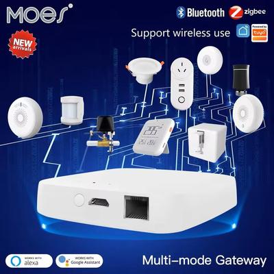 Tuya Smart Wired Multi Mode Gateway Hub Zigbee Bluetooth Mesh Smart Home Controller Tuya Smart Wired Multi Mode Gateway Hub Zigbee Bluetooth Mesh Smart Home Controller