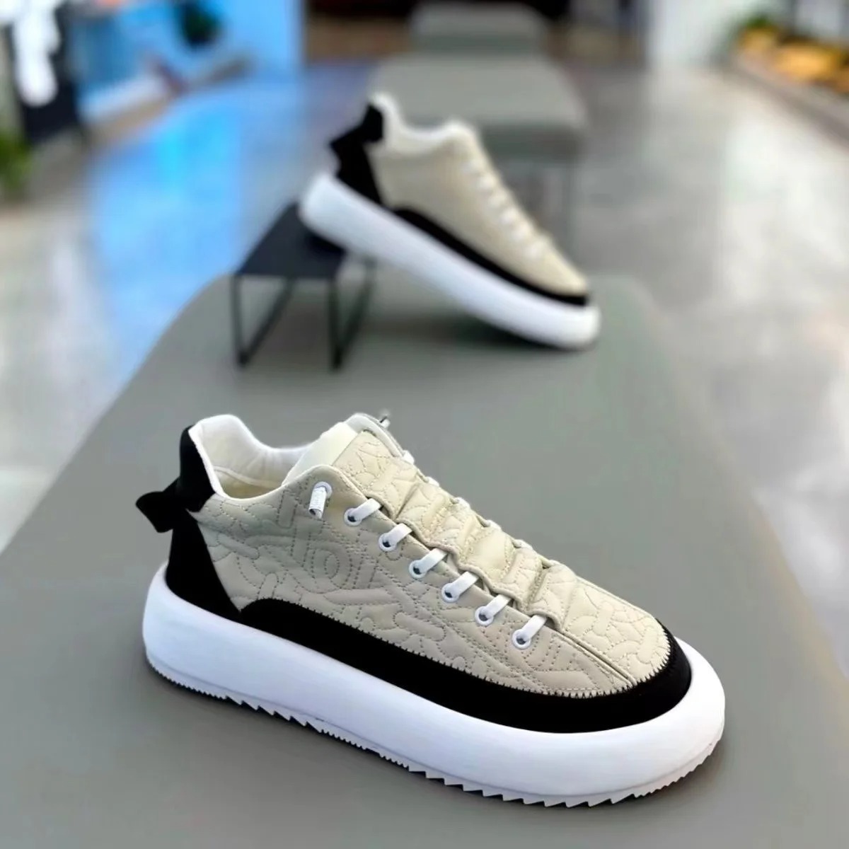 Men Vulcanized Sneakers Shoes Tennis Sports Slip On Mix Color Good Quality For Man Burning Man Boots Men Vulcanized Sneakers Shoes Tennis Sports Slip On Mix Color Good Quality For Man Burning Man Boots Gray 40