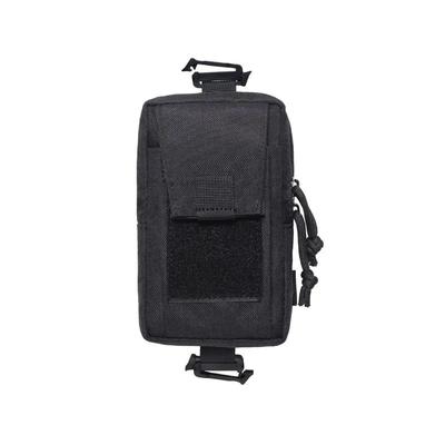 Tactical Waist Bag, Outdoor EDC Pouch For Phone, Emergency Gear, Sports, Climbing, Running, Hunting Accessories black
