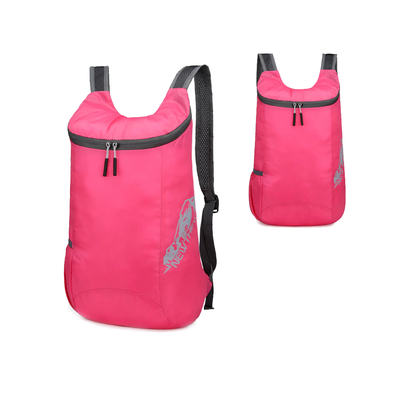 Lightweight Waterproof Cycling & Hiking Foldable Backpack Pink