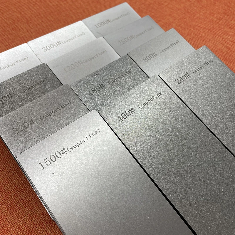 180 # 400 # 1000 # 3000 # Diamant-Schleifstein mit Sockel für Zuhause, Küche, Messerschärfsystem, professioneller Outdoor-Schärfstein, heiß Image