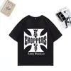 Paul Walker Hemd West Coast Choppers Hip Hop T-shirt Männer Frauen Vintage Streetwear Harajuku Baumwolle Kleidung Kurzarm T-shirts