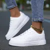 MAEDEF Weiße Schuhe Frauen Vulkanisierte Schuhe Casual Skateboard Schuh Männer Solide Wohnungen Freizeit Frau Turnschuhe Fuß Männer Sport Schuhe