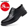 Frühling/Sommer Männer 37-45 männer Flache/6CM Erhöhung Aufzug Schuhe Business Formale Leder Schuhe mann Britischen Casual Hochzeit Anzug