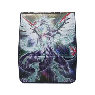 Diy New Yu-Gi-Oh! Galaxy Eyes Karte Aufbewahrungsbox Ygo Galaxy Eyes Leder Sammlung Karte Schutz Box Anime Karte Geschenk Spielzeug Image