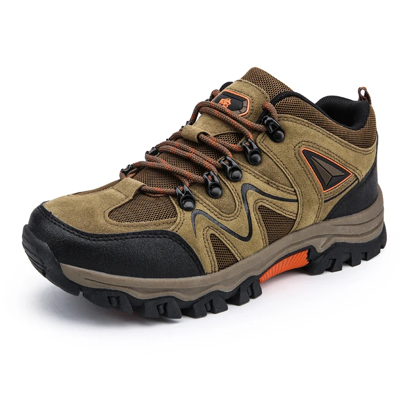 Herren Wanderschuhe All-Terrain Outdoor-Sportschuhe Atmungsaktives, verschleißfestes Mesh Rutschfeste Wanderschuhe Outdoor-Fahrradschuhe Image