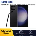 Samsung Galaxy S23 Ultra 5G ricondizionato originale 6,8" OLED ROM 256/512 GB/RAM 8/12 GB Snapdragon NFC sbloccato telefono cellulare Android