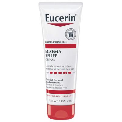 Eucerin Eczema Relief Eczema Cream 8 oz. Tube Unscented Cream (1231867_EA) 1/EA Eucerin® Eczema Relief Lotion