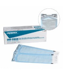 Duo-Check Sterilization Pouch Ethylene Oxide (EO) Gas / Steam 3-1/2 X 5-1/4 Inch Self Seal Paper (993105_BX)