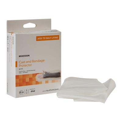 McKesson Arm Cast Protector One Size Fits Most Polyvinyl 20 Inch (1103360_CS) 50/CS Cast Protectors