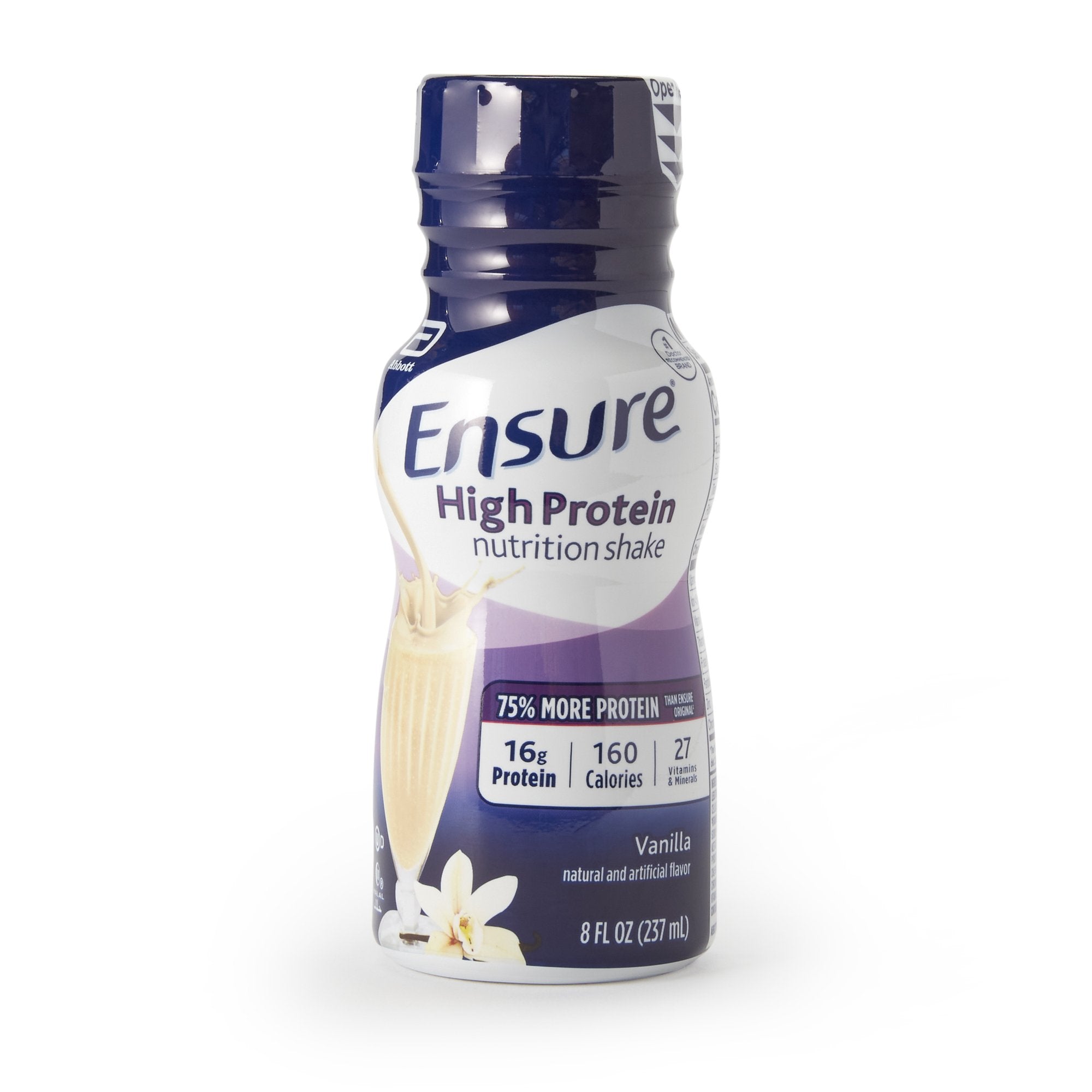Ensure High Protein Shake Oral Supplement Vanilla Flavor Liquid 8 oz. Bottle (995521_EA) 1/EA Ensure® High Protein Shake Oral Supplements