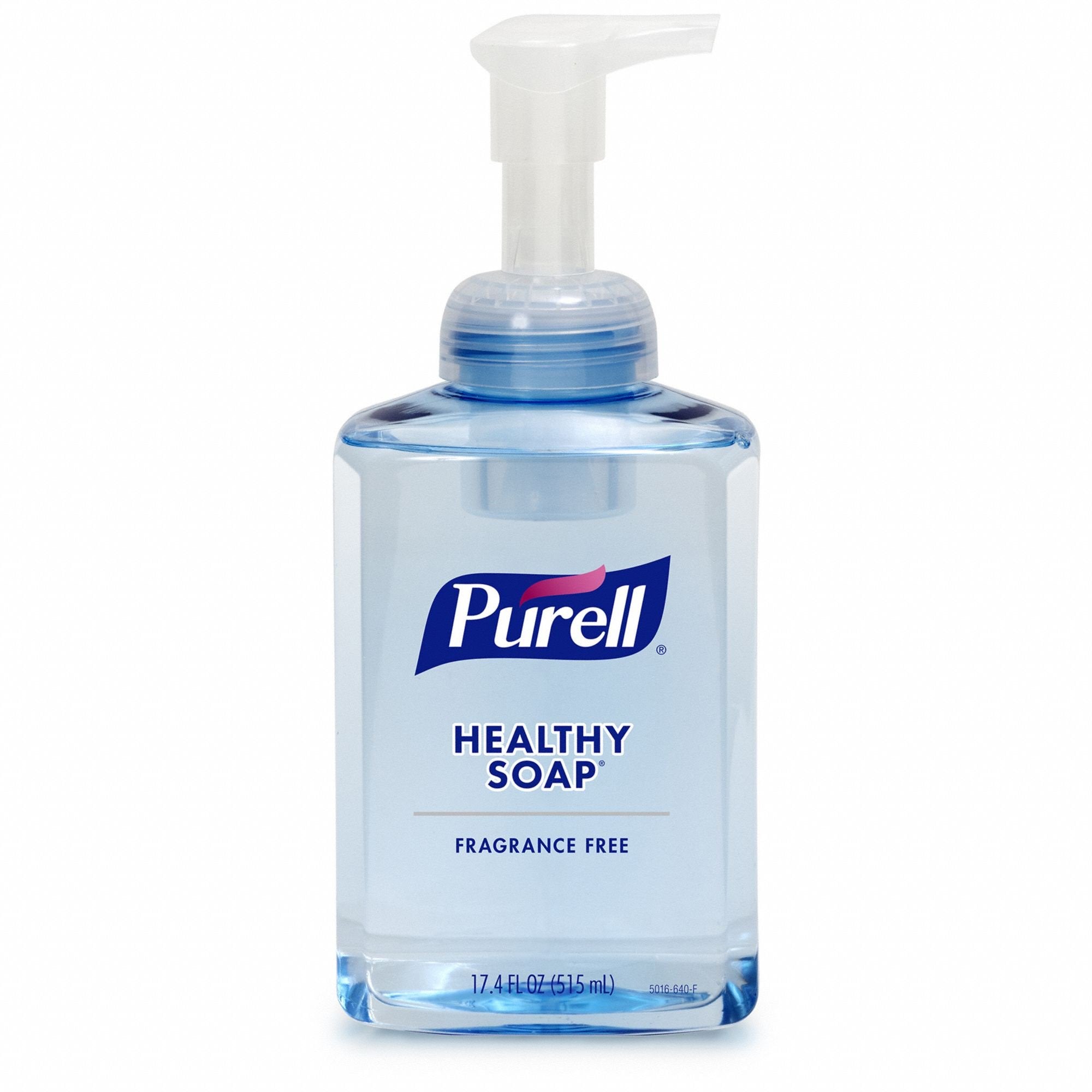 Purell Healthy Soap Gentle & Free Soap Foaming 17.4 oz. Pump Bottle Unscented (1219307_CS) 4/CS Purell® Healthy Soap® Gentle & Free Bottled Soap