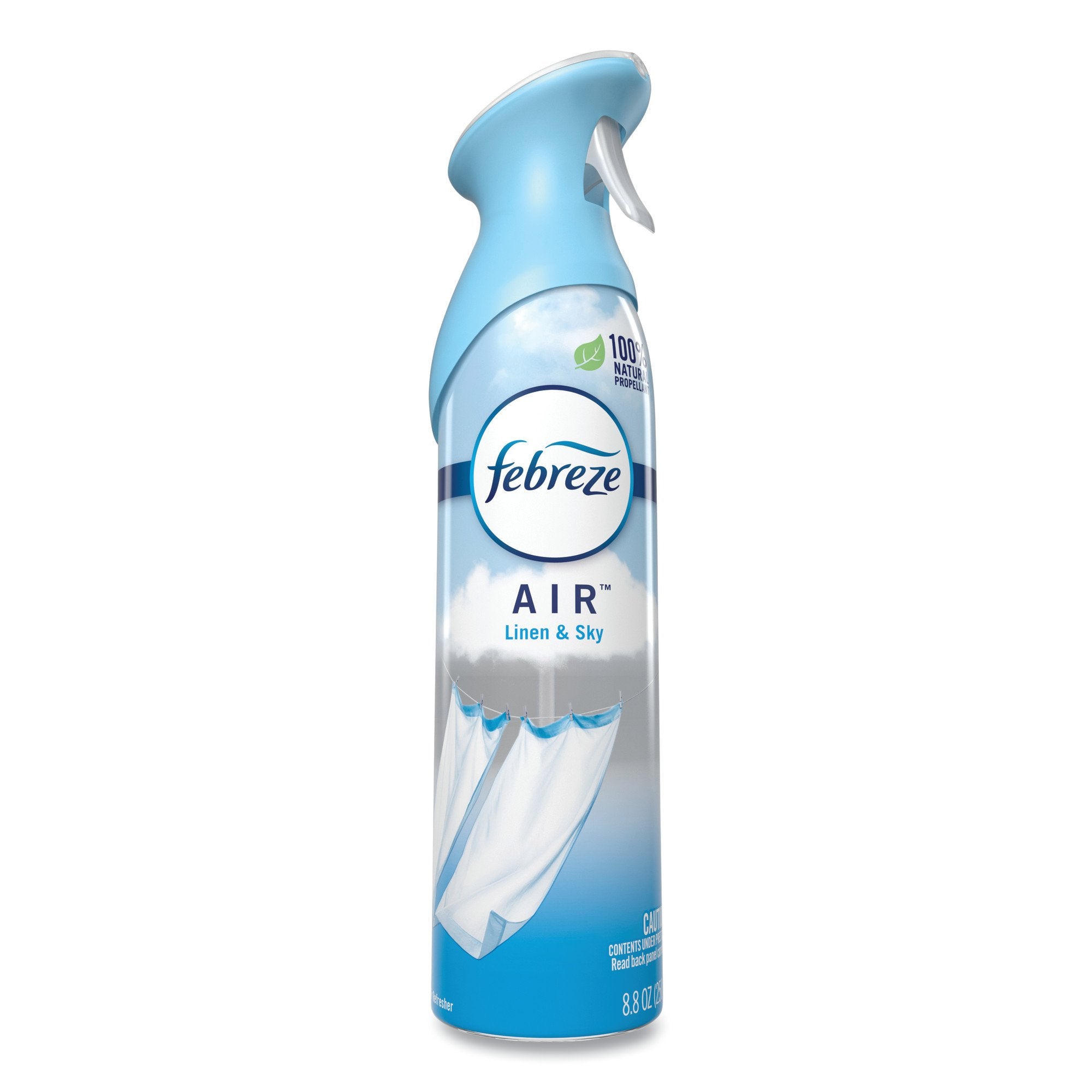 Febreze AIR Air Freshener Liquid 8.8 oz. Can Linen and Sky Scent (1055935_EA) 1/EA Febreze® AIR™ Non Aerosol Air Fresheners