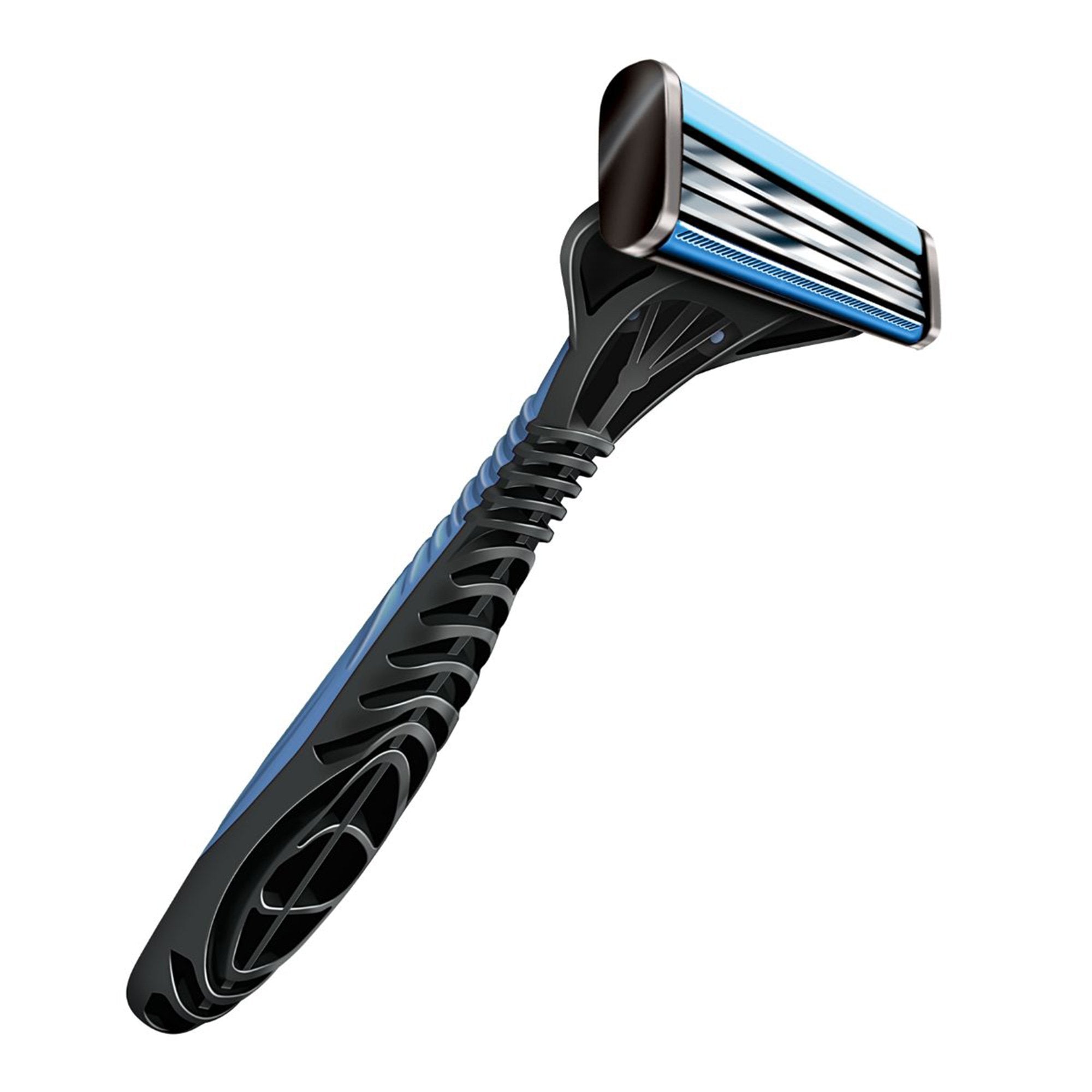 AccuThrive Personal Razor with Lubricating Strip Single Edge Triple Blade NonSterile Reusable (1249031_CS)