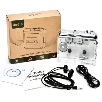 Portable Cassette Players Walkman Tape Player MP3 cassette to MP3 type-c Player 2 AA Batteries or USB Powered Players Drop Ship