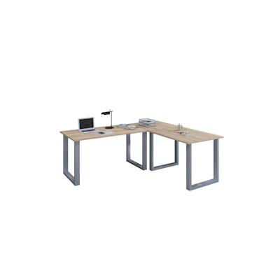 VCM U Schreibtisch Eckschreibtisch L Form 190x160x80 Image