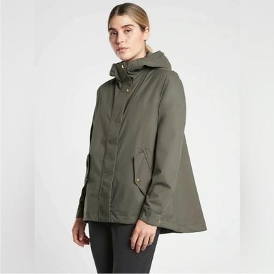 Athleta Jackets & Coats | Athleta Sutro Storm Jacket. Women’s Size 2x. Color Mountain Olive. | Color: Green | Size: 2x