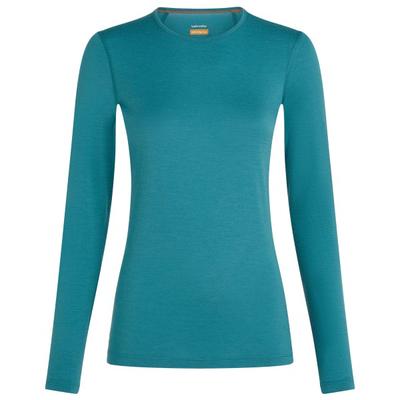 Icebreaker - Women's 200 Oasis L/S Crewe - Merinounterwäsche Gr S türkis Image