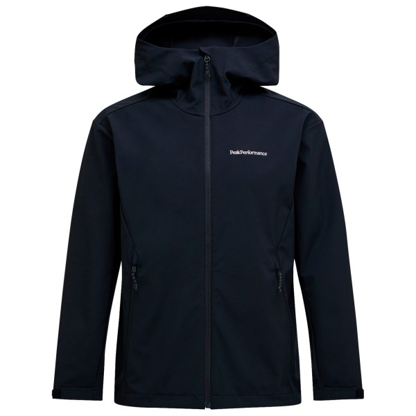 Peak Performance - Explore Hood Jacket - Softshelljacke Gr M schwarz/blau