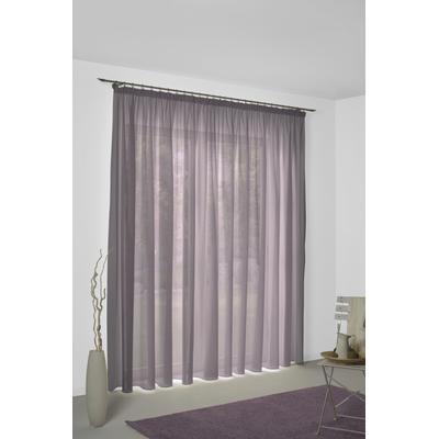 Vorhang WIRTH "Sunday", lila, B:142cm H:175cm, Baumwolle, Polyester, Gardinen, nach Maß Image