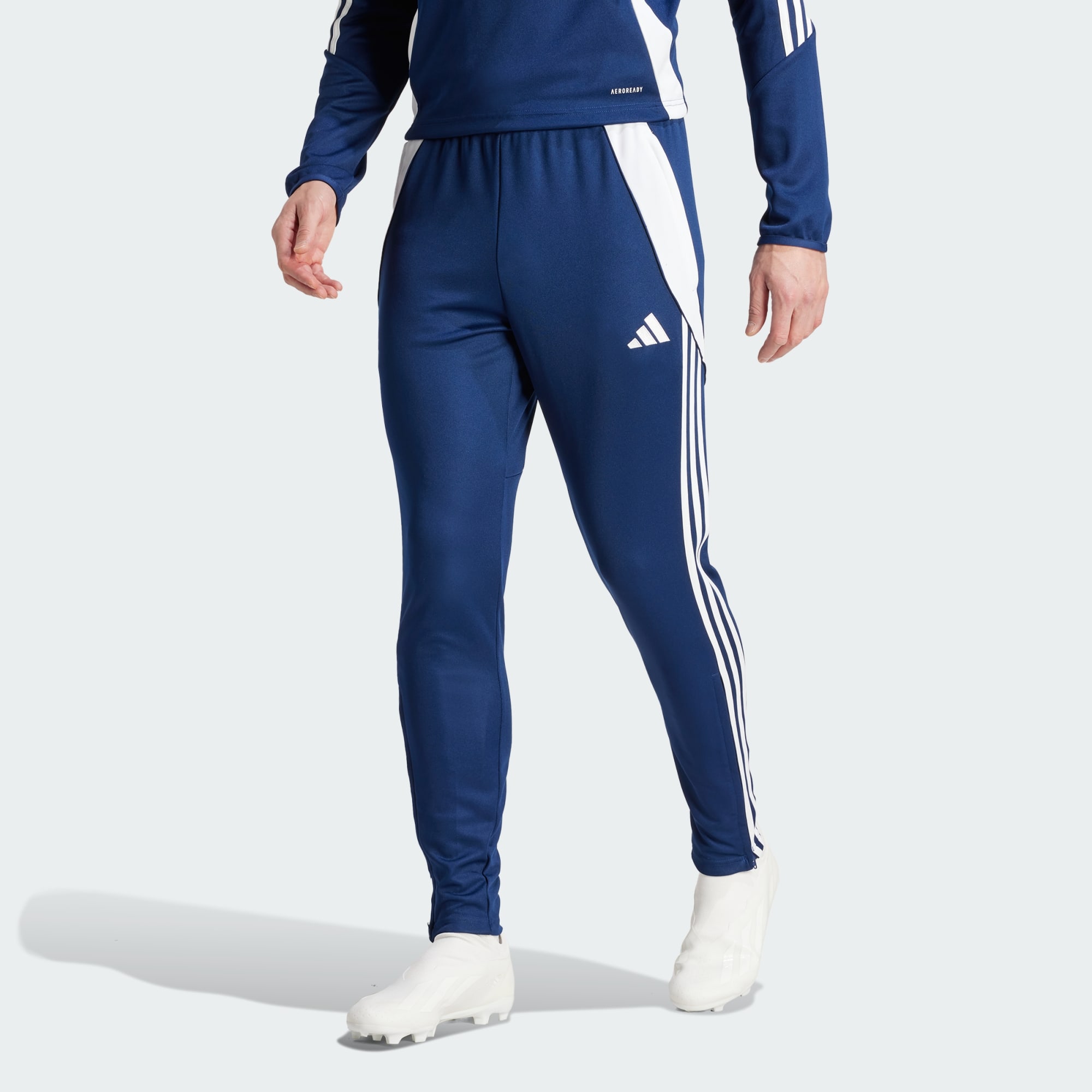 adidas Performance Mens Tiro 24 Training Pants - Blue Recycled Material - Size Medium | adidas Performance Sale | Discount Designer Brands