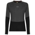 Icebreaker - Merino 200 Oasis+ L/S Crewe - Merinounterwäsche Gr M schwarz