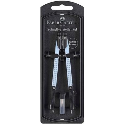 Faber-Castell Schnellverstellzirkel »Grip sky blue« 32 cm Image