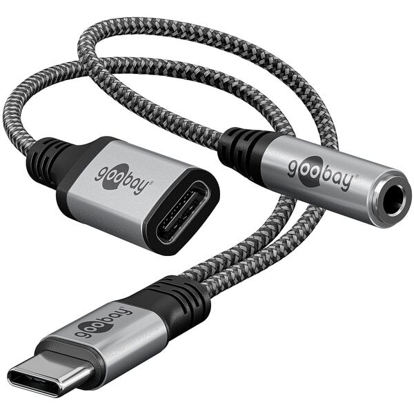 goobay USB-Adapter USB C/3,5 mm Klinke 0.15 m Image