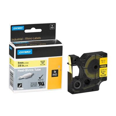 Dymo Schrumpfschlauch »RHINO 18052« 9 mm x 1,5 m schwarz, 0.9 cm Image