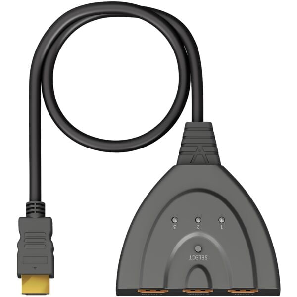 goobay HDMI-Switch 3x HDMI-Buchse Image