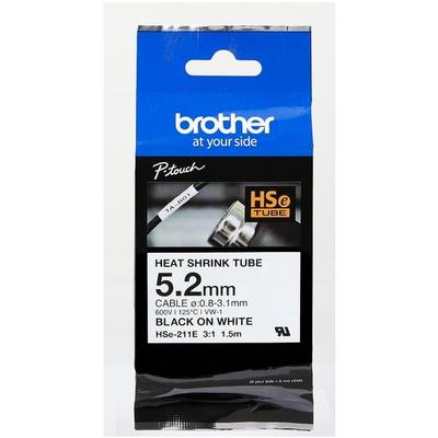 Brother Schrumpfschlauch »HSe-211E« 5,2 mm x 1,5 m schwarz, 0.52 cm Image