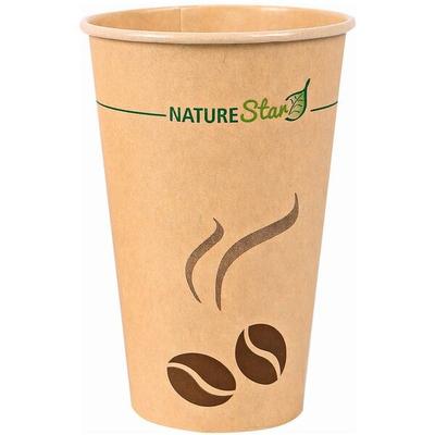 NATURE Star 50 Einweg-Kaffeebecher Mocca, 11.9 cm Image