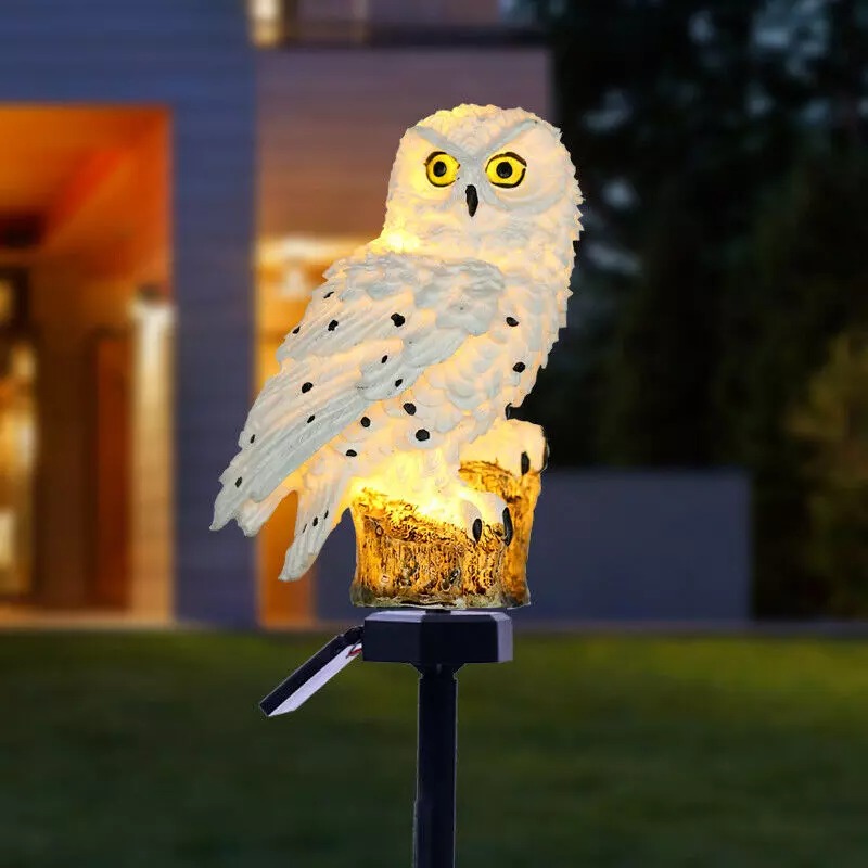 Outdoor Solar Power Led Owl Light Garden Yard Landscape Decor Lamp Waterproof Outdoor Solar Power Led Owl Light Garden Yard Landscape Decor Lamp Waterproof