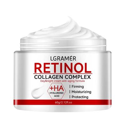 Retinol Firming Face Cream With Collagen Anti Aging Moisturizer For Wrinkles, Whitening, And Skin Brightening 60g