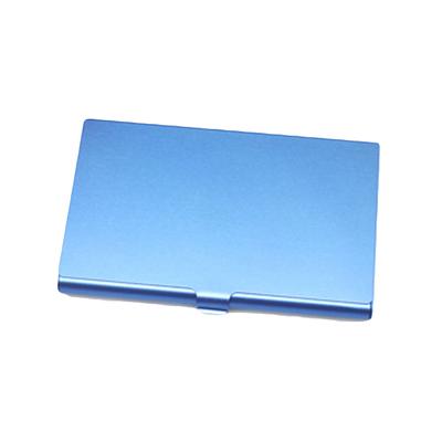 Aluminum Alloy Business Card Case, Metal Name Card Holder & ID Wallet Credit Card Storage Box For Men b4