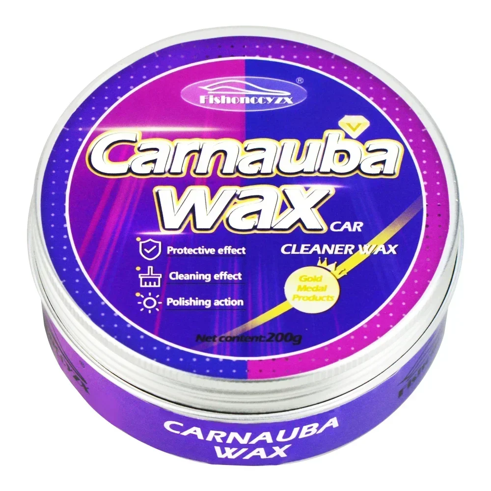 Premium Carnauba Car Wax Paste, Brazilian Polishing Wax For Auto Paint Care, High Gloss Shine Super Hydrophobic Coating Premium Carnauba Car Wax Paste, Brazilian Polishing Wax For Auto Paint Care, High Gloss Shine Super Hydrophobic Coating