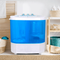 Compact Washing Machine Lightweight Portable Washer With Spin Cycle Dryer, Twin Tub Laundry Appliance For Small Spaces Compact Washing Machine Lightweight Portable Washer With Spin Cycle Dryer, Twin Tub Laundry Appliance For Small Spaces