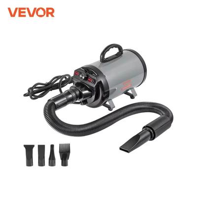 Dog Blow Dryer, Adjustable Speed, Dual Temperature Control, 4 Nozzles, Extendable Hose For Pet Hair Grooming Dog Blow Dryer, Adjustable Speed, Dual Temperature Control, 4 Nozzles, Extendable Hose For Pet Hair Grooming