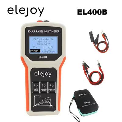 Solar Panel MPPT Tester With Digital Multimeter For Photovoltaic System Diagnostics el400b