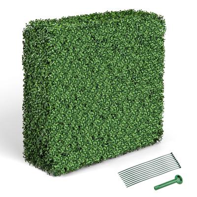 Artificial Hedge Wall Faux Greenery Room Divider, Decorative Privacy Screen Fence For Indoor, Outdoor, Patio, Balcony Artificial Hedge Wall Faux Greenery Room Divider, Decorative Privacy Screen Fence For Indoor, Outdoor, Patio, Balcony