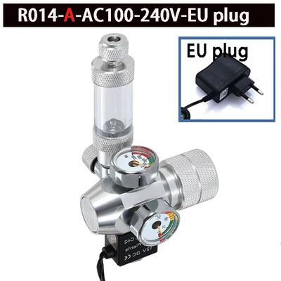 DIY Aquarium CO2 Regulator Kit With Electromagnetic Valve & Bubble Counter Precise CO2 Control For Fish Tanks r104 a eu Plug g5 8