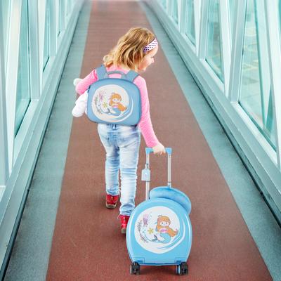 Kids Luggage Set With 14 Inch Carry On Hardside Spinner & 10 Inch Backpack, Toddler Travel Essentials Kids Luggage Set With 14 Inch Carry On Hardside Spinner & 10 Inch Backpack, Toddler Travel Essentials