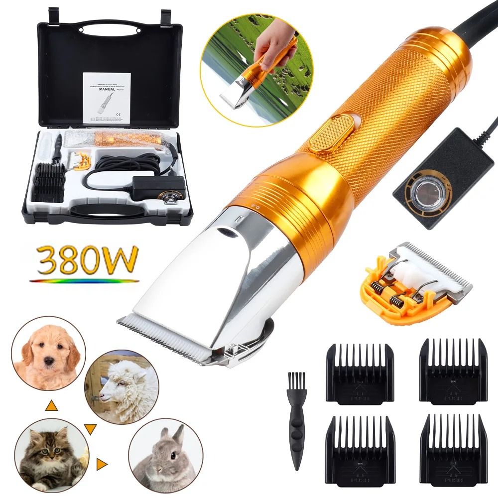 380W Cashmere Goat Shearer 12V Cordless Household Pet Hair Trimmer Electric Carpet Tufting Trimmer us 110 V